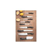 Jogo De Facas Affilata Com Lâmina Em Aço Inox E Cabo De Polipropileno Preto 9 Peças - 2