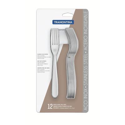 Conjunto De Garfos De Mesa Angra Tramontina Aço Inox 12 Peças Tramontina