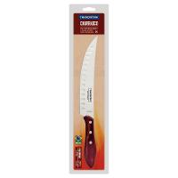 Faca Para Carne Butcher Cabo Em Madeira Tratada Polywood Vermelho 8" Tramontina - 2