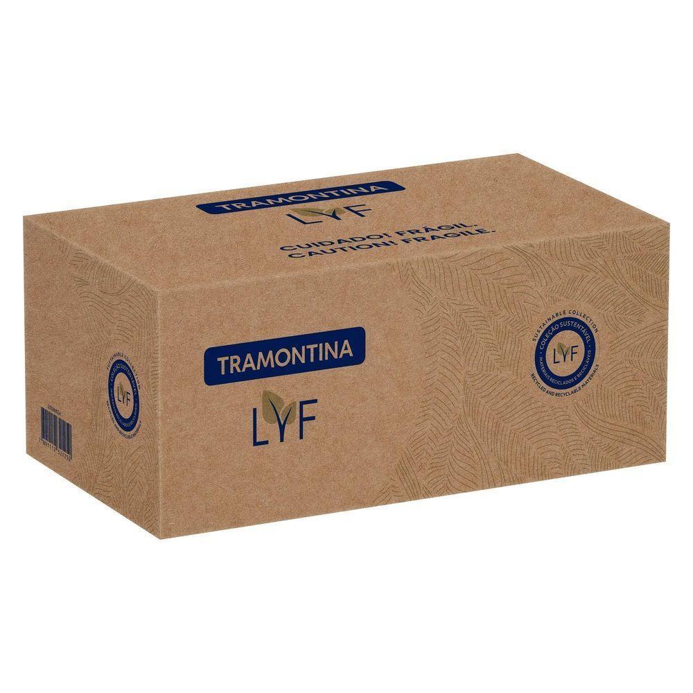 Faca De Mesa Lyf Com Lâmina Em Aço Inox E Cabo De Polipropileno Pcr Verde Natureza 4" - 2