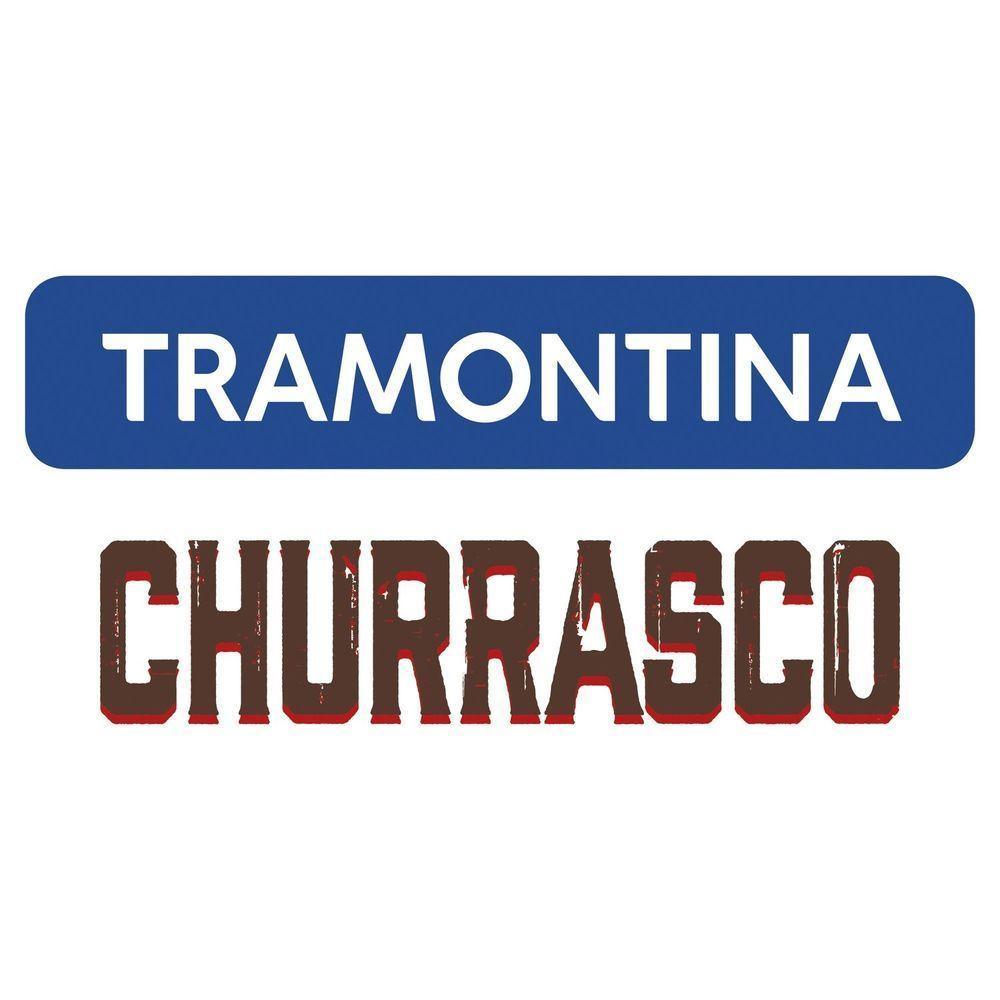 Faca Para Churrrasco 5" Tramontina Em Aço Inox E Cabo Madeira Polywood Castanho Tramontina - 2