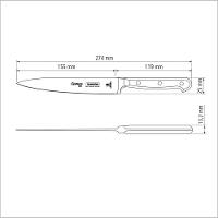 Faca Utility Century Com Lâmina Em Aço Inox E Cabo De Policarbonato E Fibra De Vidro 6" - 3