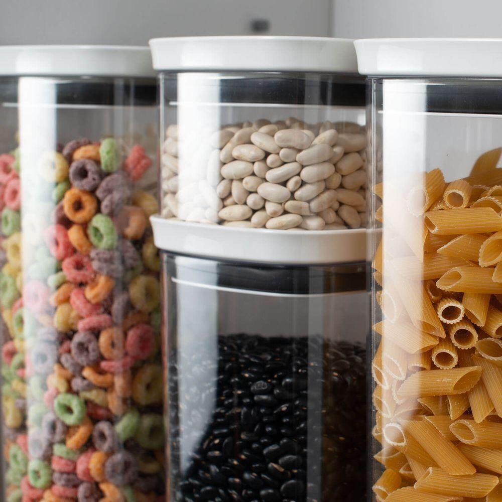 Pote Hermético Organizador Ou Block 0,45 Litros - Natural - 3