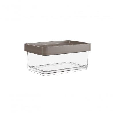 Pote Clear Mini 7,9 X 11,7 X 5 Cm 200 Ml Warm Gray Coza