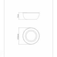 Pote Tramontina Freezinox Redondo Em Aço Inox Com Acabamento Fosco Sem Tampa 18 Cm 1,6 L Tramontina - 5