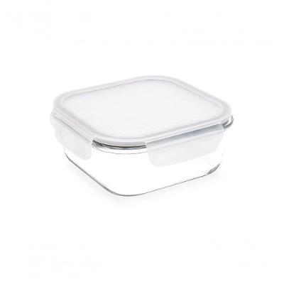 Pote Retangular Hermético Lock&stock 370ml Brinox 15,3x11,2x5,8 Cm - Brinox