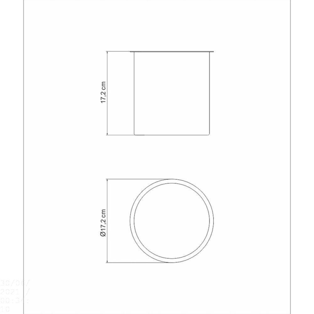 Pote Tramontina Cucina Em Aço Inox Sem Tampa 16 Cm 3,4 L Tramontina - 4