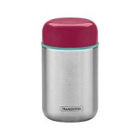 Pote Térmico Tramontina Em Aço Inox Com Tampa Rosa 8,8 Cm 400 Ml Tramontina - 1