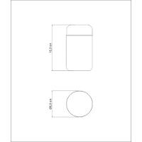 Pote Térmico Tramontina Em Aço Inox Com Tampa Rosa 8,8 Cm 400 Ml Tramontina - 2