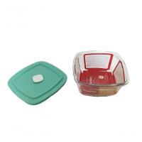 Kit 3 Facilita Marinex De Vidro 500 Ml Com Tampa Hermética - 2