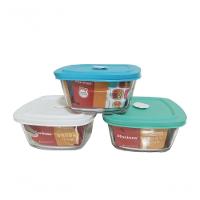 Kit 3 Facilita Marinex De Vidro 1 Litro Com Tampa Hermética - 1