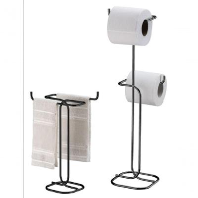 Kit Banheiro Future Porta Papel Hig Porta Toalha De Bancada
