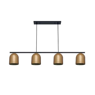 Lustre Pendente Taschibra Folk Metal E27 Bivolt Ouro