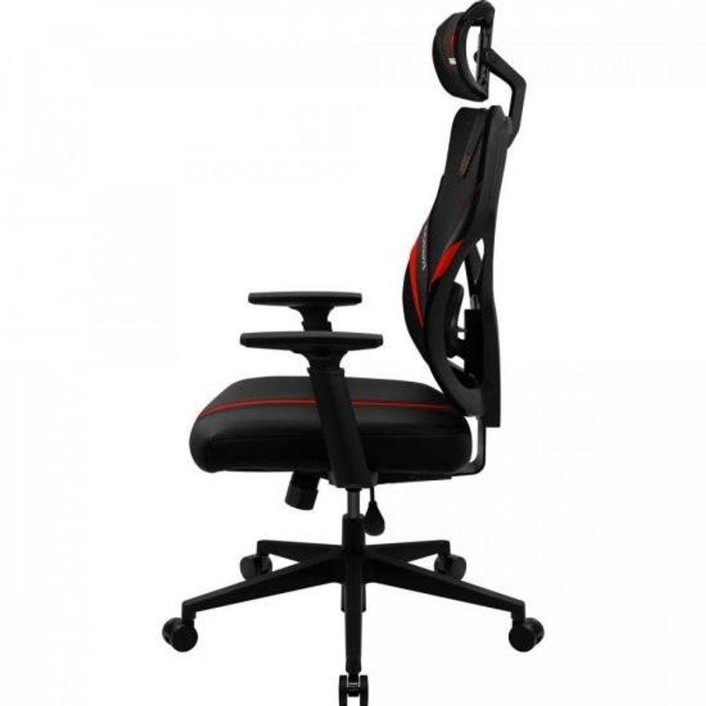 Cadeira Ergonomic Yama1 Preta/vermelha Thunderx3 - 4