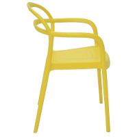 Cadeira Tramontina Sissi Amarela Com Braços Em Polipropileno E Fibra De Vidro Tramontina - 2