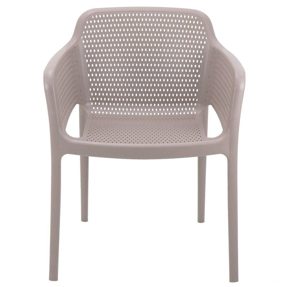 Cadeira Tramontina Gabriela Em Polipropileno E Fibra De Vidro Camurça Tramontina - 2