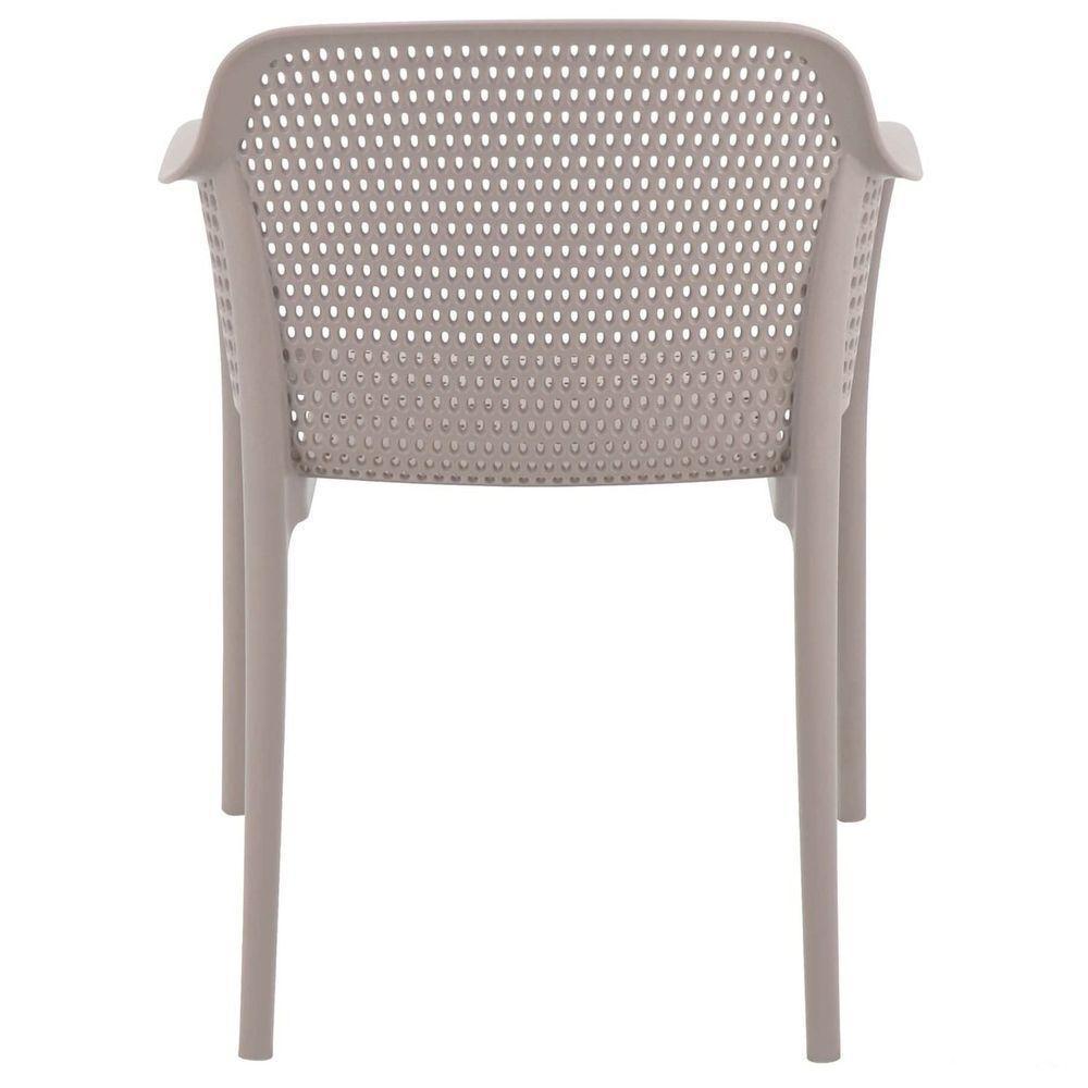 Cadeira Tramontina Gabriela Em Polipropileno E Fibra De Vidro Camurça Tramontina - 4