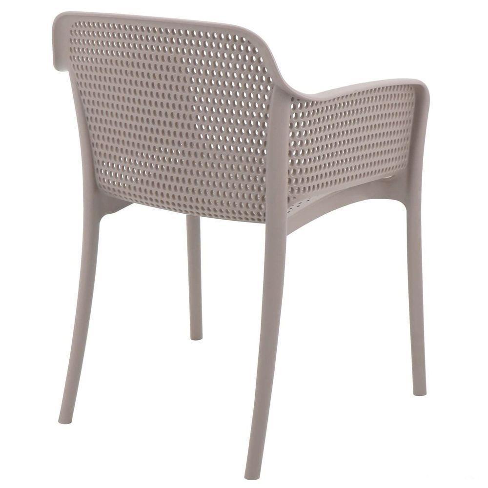 Cadeira Tramontina Gabriela Em Polipropileno E Fibra De Vidro Camurça Tramontina - 5