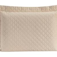 Porta Travesseiro Com Debrum Requinte Liso 01 Peça - Bege - 5