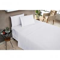 Jogo De Cama Queen Elegance 180 Fios 04 Peças - Branco - 10