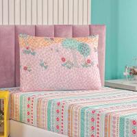 Enxoval Kit Colcha + Jogo De Cama Lençol Bouti Solteiro Infantil Kids 4 Peças - Balão - 7