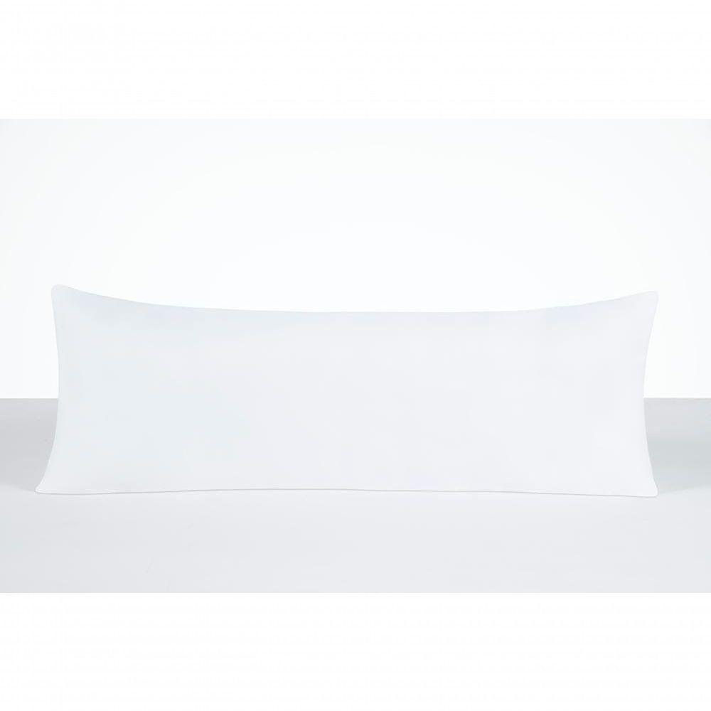 Capa De Travesseiro Para Corpo Xuxão Suavitec Micropercal 200 Fios - Branco - 1
