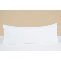 Capa De Travesseiro Para Corpo Xuxão Suavitec Micropercal 200 Fios - Branco - 2