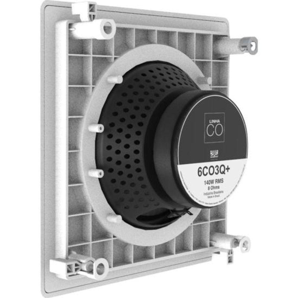 Arandela Quadrada Jbl 6Co3R+ 140W Branca - Par - 2 - 2