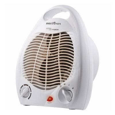 Aquecedor Britania 2 Em 1 Com 2 Opções De Temperatura Ab1100n Branco 110v