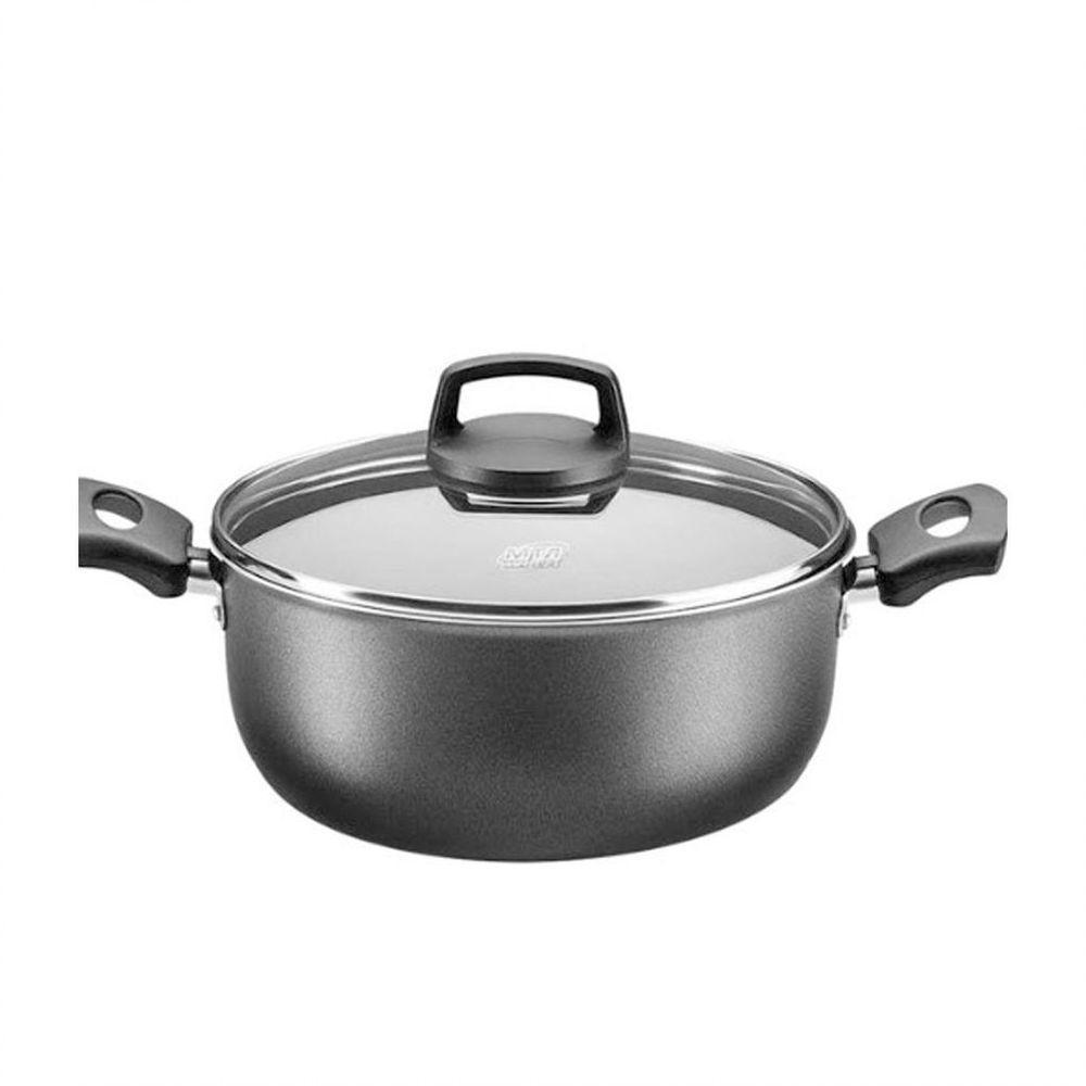 Conjunto De Panelas Mta 7 Peças Antiaderente Safira Grafite - 2