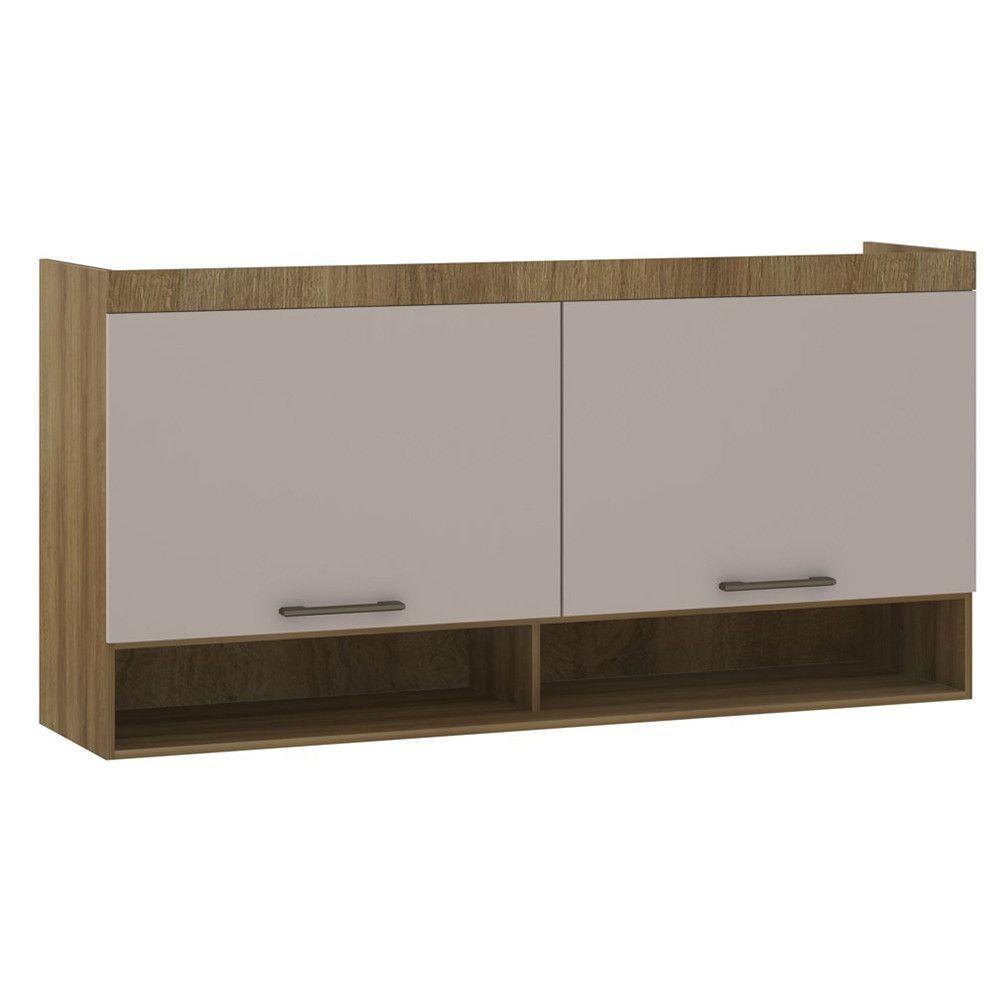 Modulo Ponte Casal Eucamoveis 2 Portas Basculante Avela/cinammon - 1