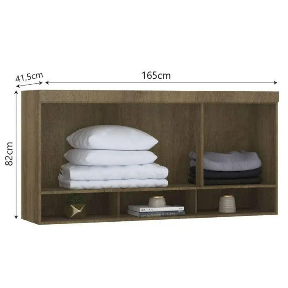 Modulo Ponte Casal Eucamoveis 2 Portas Basculante Avela/cinammon - 3