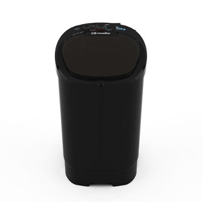 Lavadora Semiautomática Tanquinho Mueller 20kg Big Preto 220 V