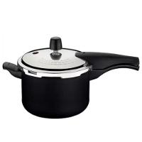 Panela De Pressão Tramontina Vancouver 4,5l Em Alumínio Revestimento Interno E Externo Antiaderente Preto - 1