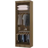 Módulo Guarda Roupa Eucamoveis Paris 2 Portas Avela/cinammon - 4