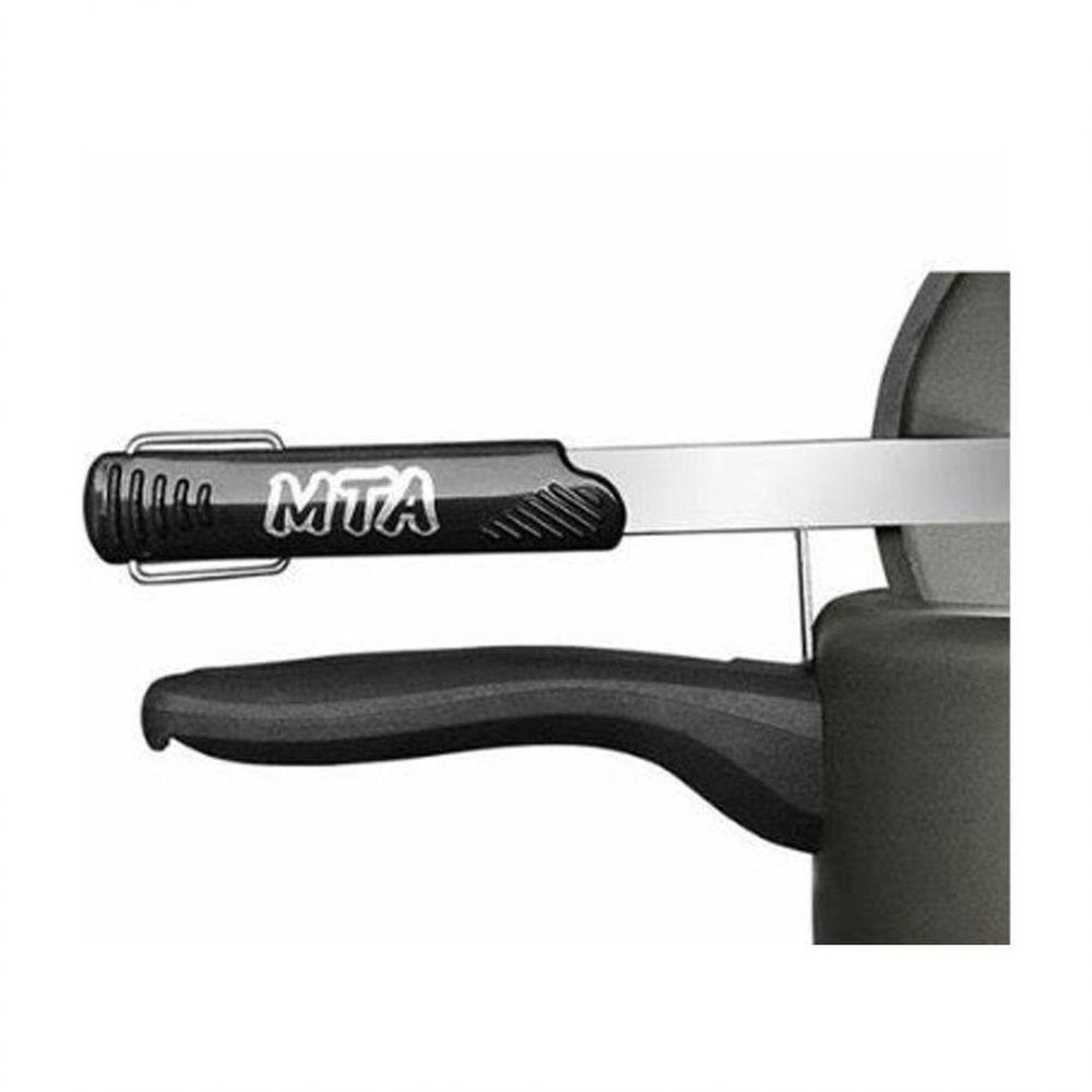 Panela De Pressão Mta 4,5 Litros Antiaderente Com Visor 6000 Grafite - 2