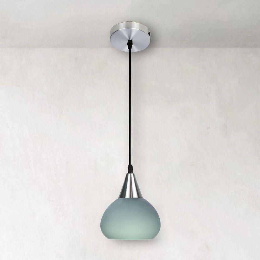 Lustre Pendente Taschibra Td411 E27 Bivolt Cromado - 2