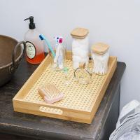 Pote De Vidro Com Tampa De Bambu Oikos 1,9l Hermético Quadrado