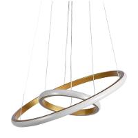 Lustre Pendente Taschibra Design Montreal 25w Led 40cm Luz Quente 3000k Bivolt Ouro - 3