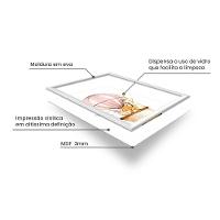 Kit 3 Quadros Decorativos Pandinhas 24x34cm - 3