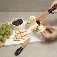 Conjunto 2 Utensílios De Bambu Oikos Para Antepasto Preto - 3