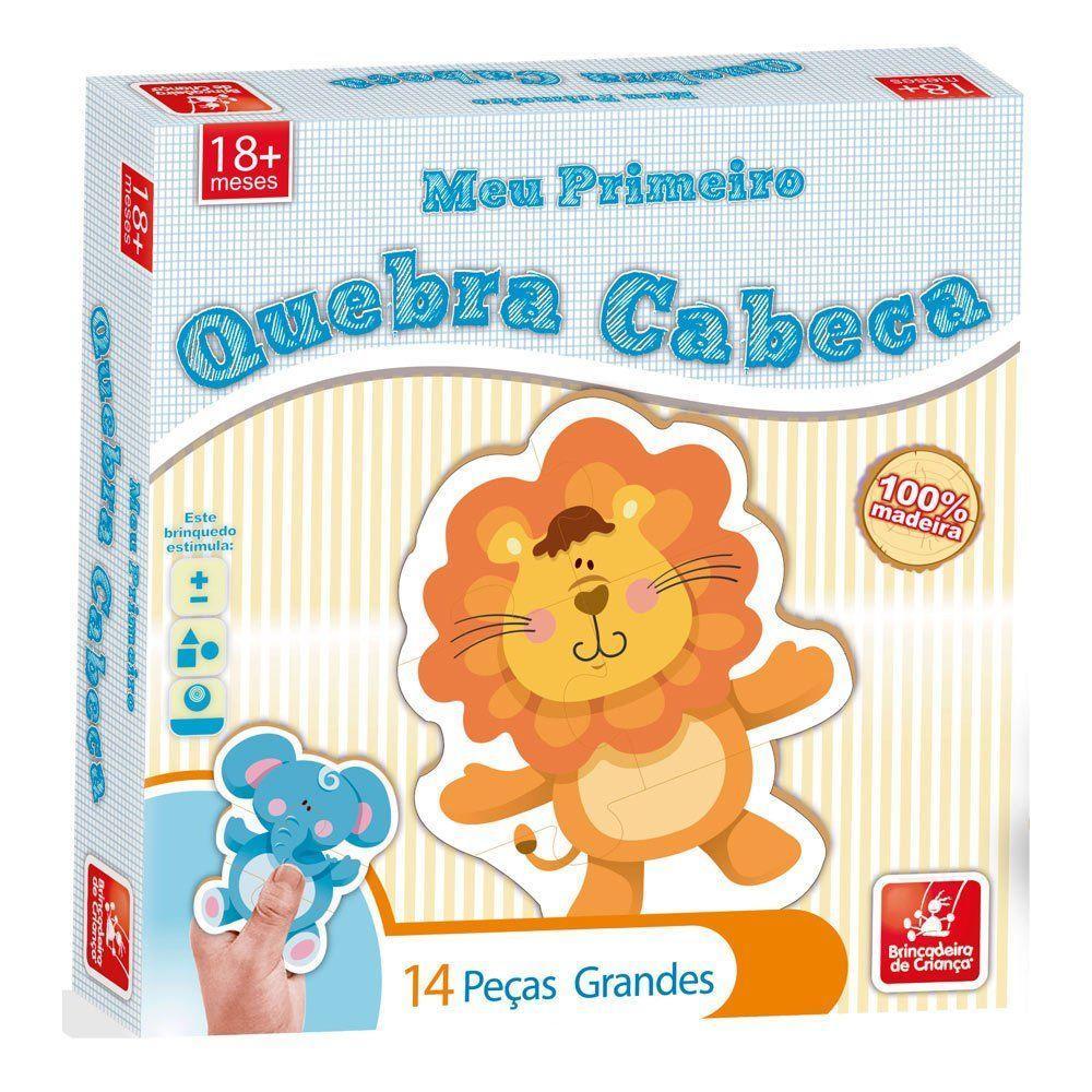 Meu Primeiro Quebra-cabeça - Madeira - 8405 - Brincadeira De Criança - 2