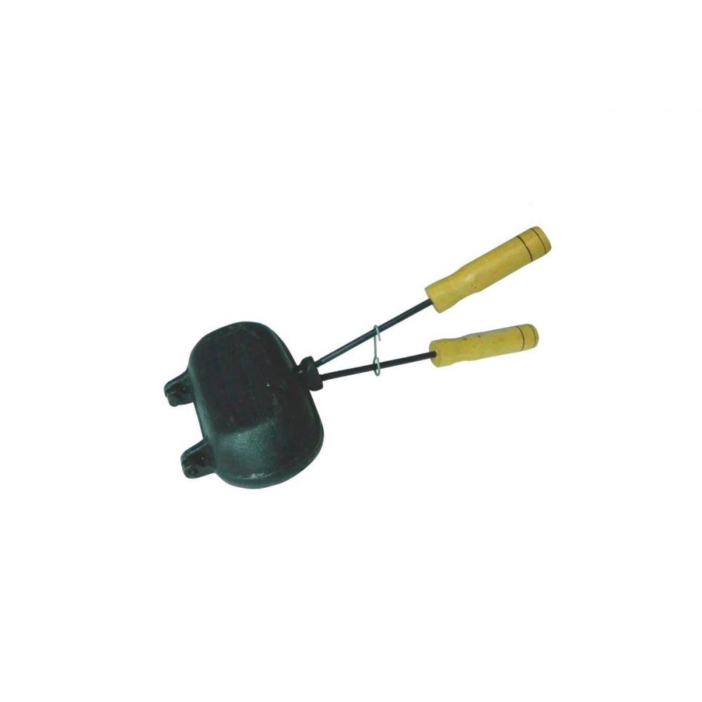 Frigideira Ferro Fundido Cabo Ferro e Protetor Térmico - 1