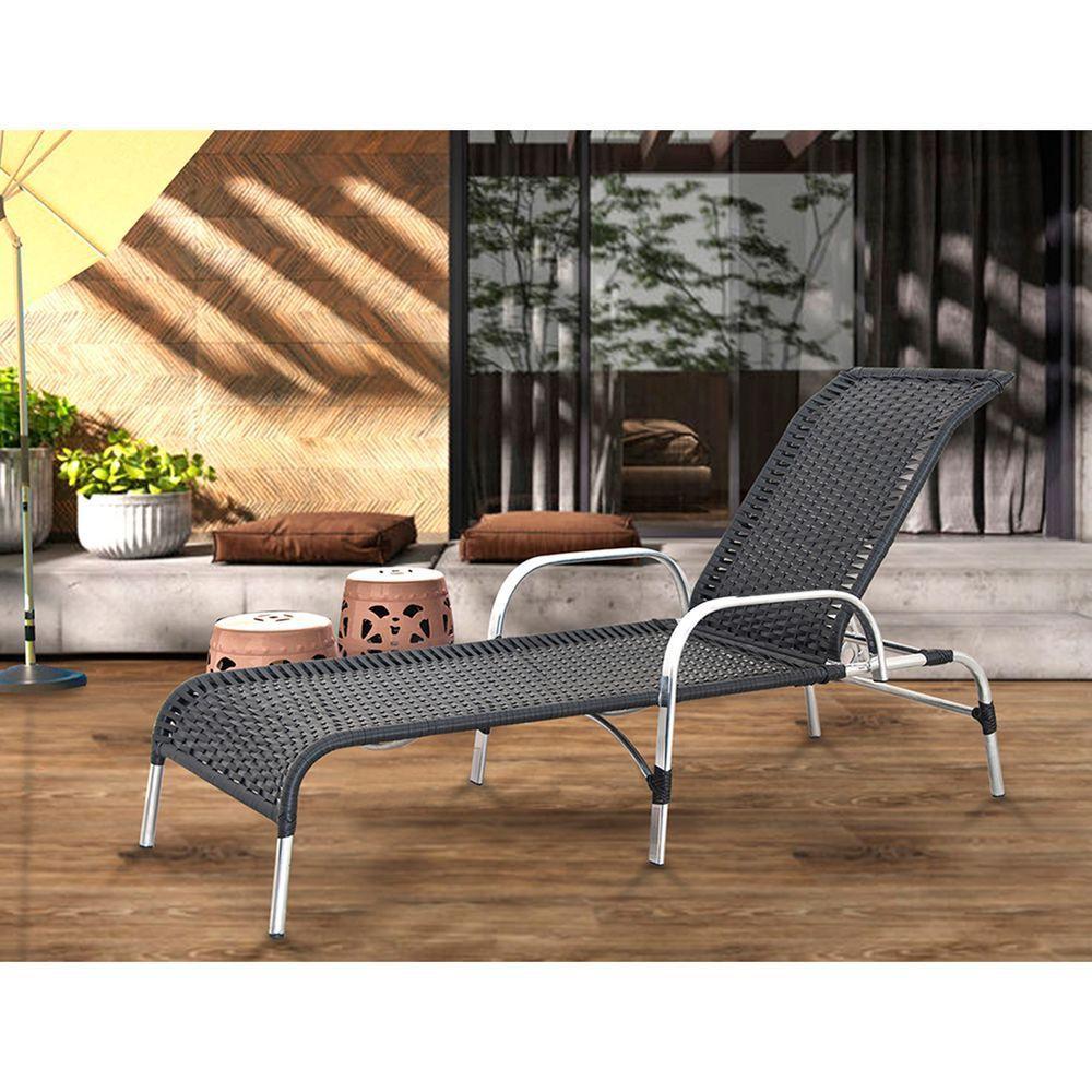 Kit 2 Espreguiçadeiras Esteira Em Alumínio Havaí - 5