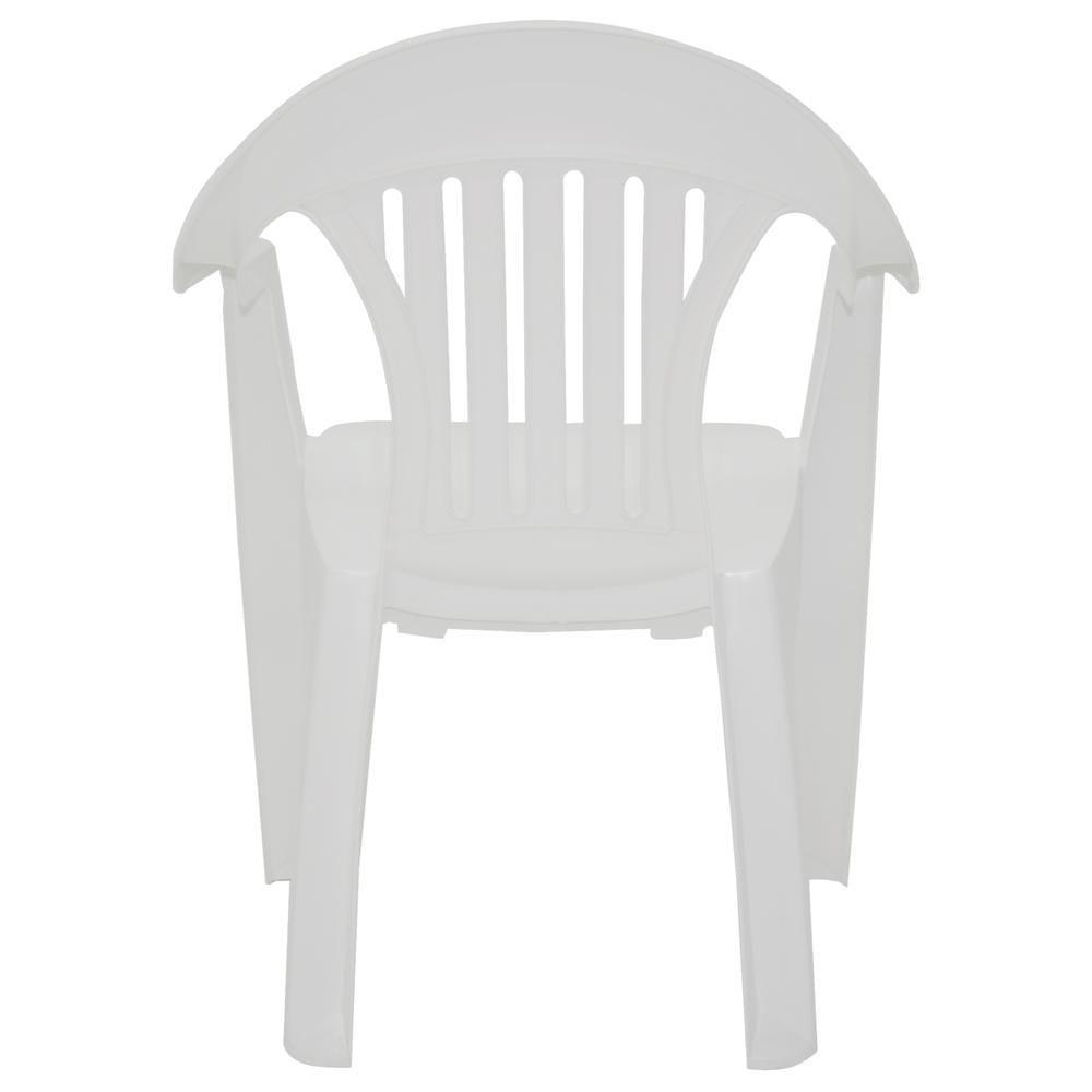 Cadeira Tramontina Imbé Em Polipropileno Branco - 3