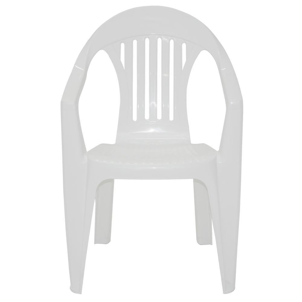 Cadeira Tramontina Imbé Em Polipropileno Branco - 8