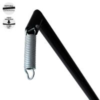 Suporte Preto Mola E Mosquetão Balanço Suspenso Ninho - 3