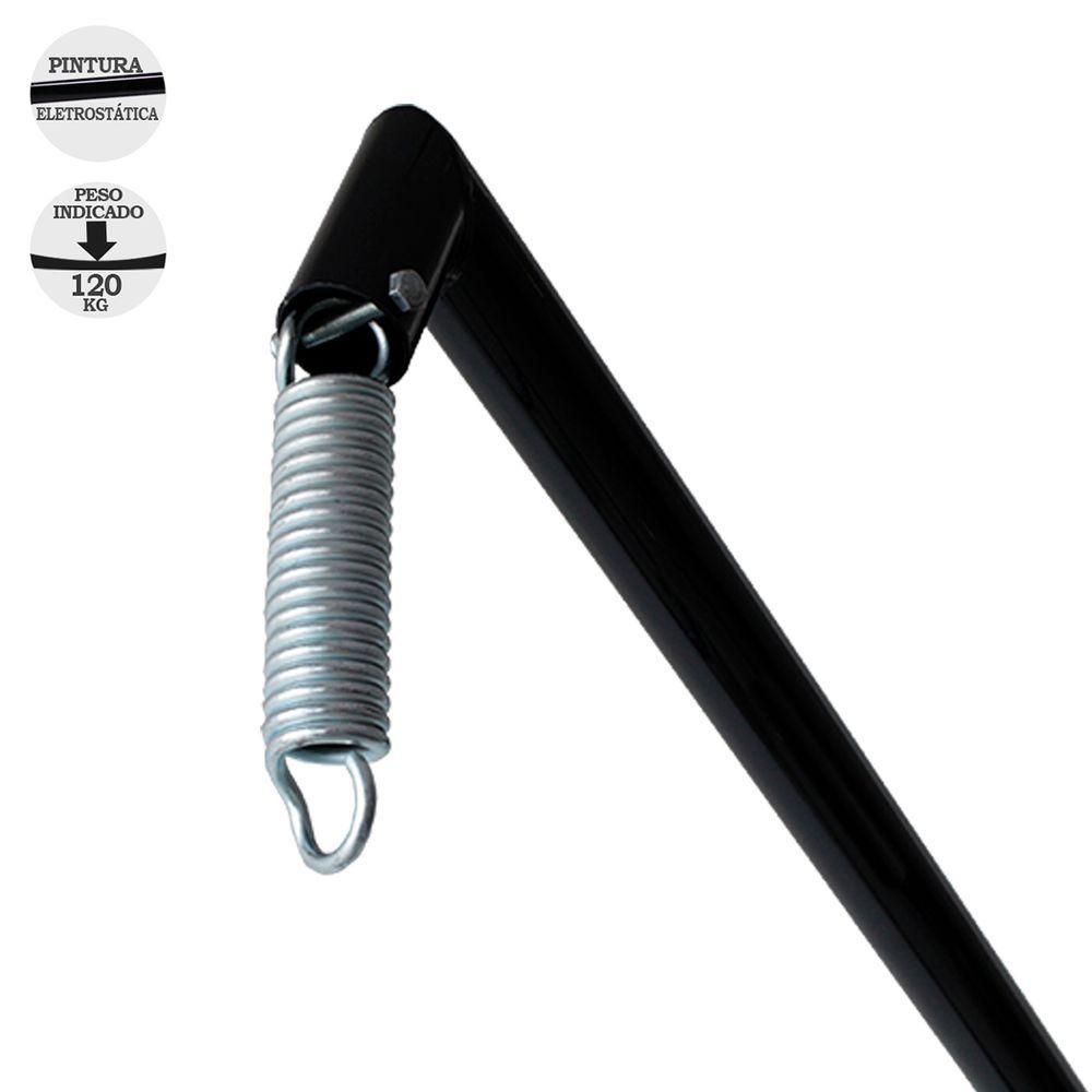 Suporte Balanço Suspenso Ninho Mola E Mosquetão Preto - 4