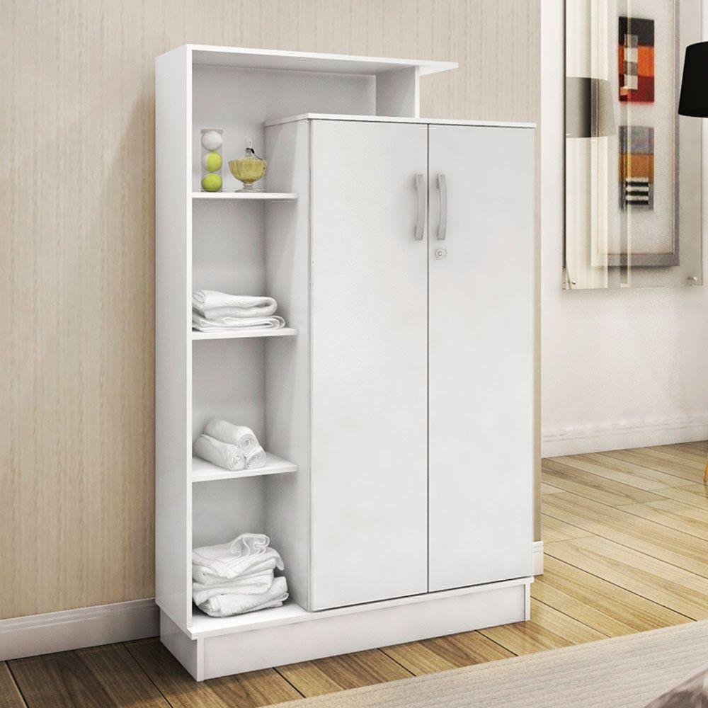 Armário Multiuso 2 Portas Ch Elite Branco 20220 Demóbile - 3