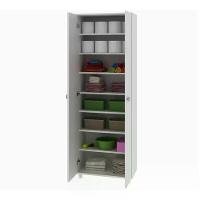 Armario Multiuso 2 Portas 7 Prateleiras Am3108 Branco - 7